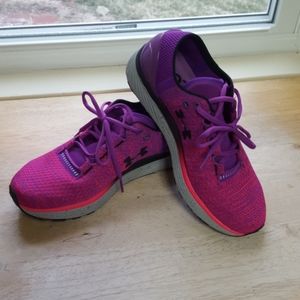 Women's Under Armour Sneakers 9.5 Pink/Purple
